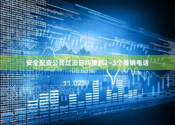 安全配资公司过去日均接到2—3个推销电话